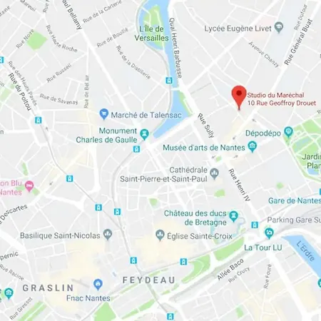 Marechal's Near Train Station & Downtown Appartement Nantes
